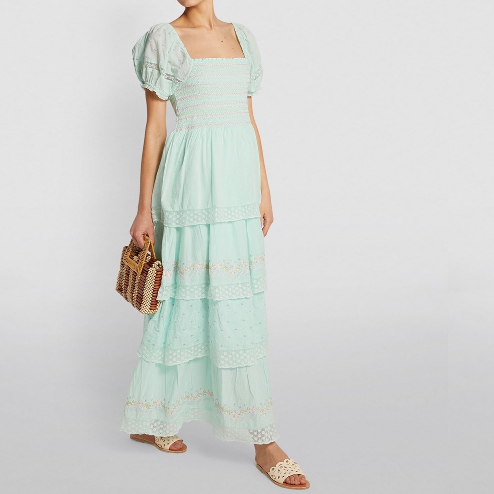 LoveShackFancy Capellla Maxi Dress